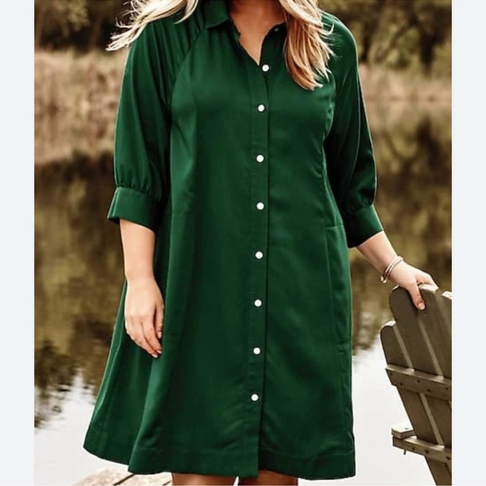 Nwt J.jill Green dress